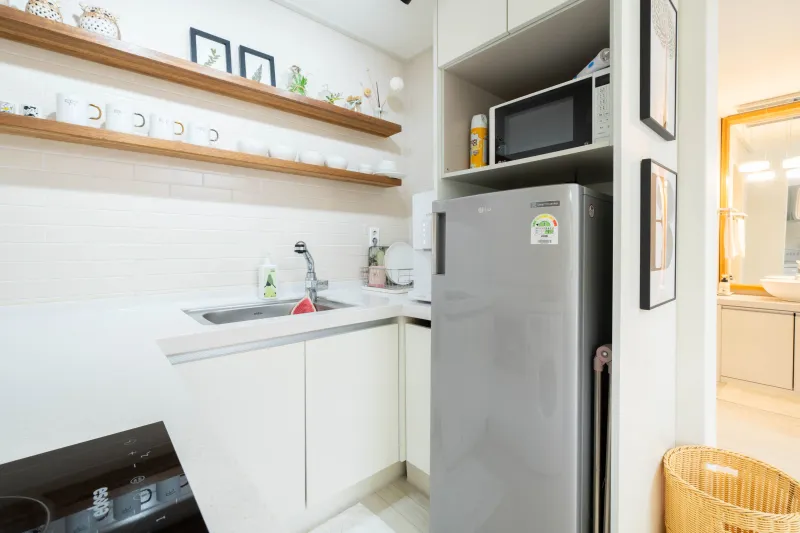 [Namwon, Seogwipo] A quiet rural village surrounded by tangerine orchards, a Nordic-style detached house_White Room 33