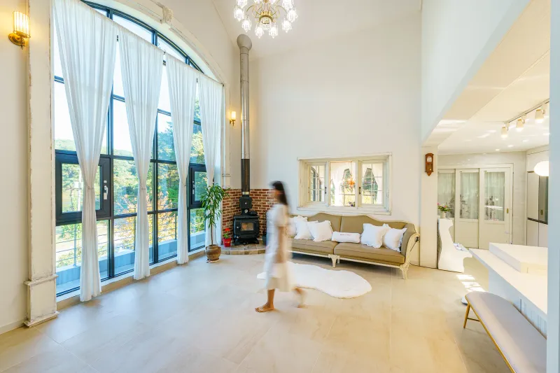[Gangneung][Gangneung, Gangwon-do] A 55-pyeong duplex house with a European feel in the forest. 39