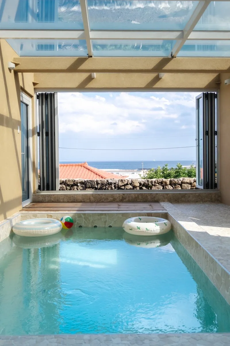 [Seongsan, Seogwipo] Ocean View Pool Villa #Four-Season Heated Pool #Private Villa with Yard 27
