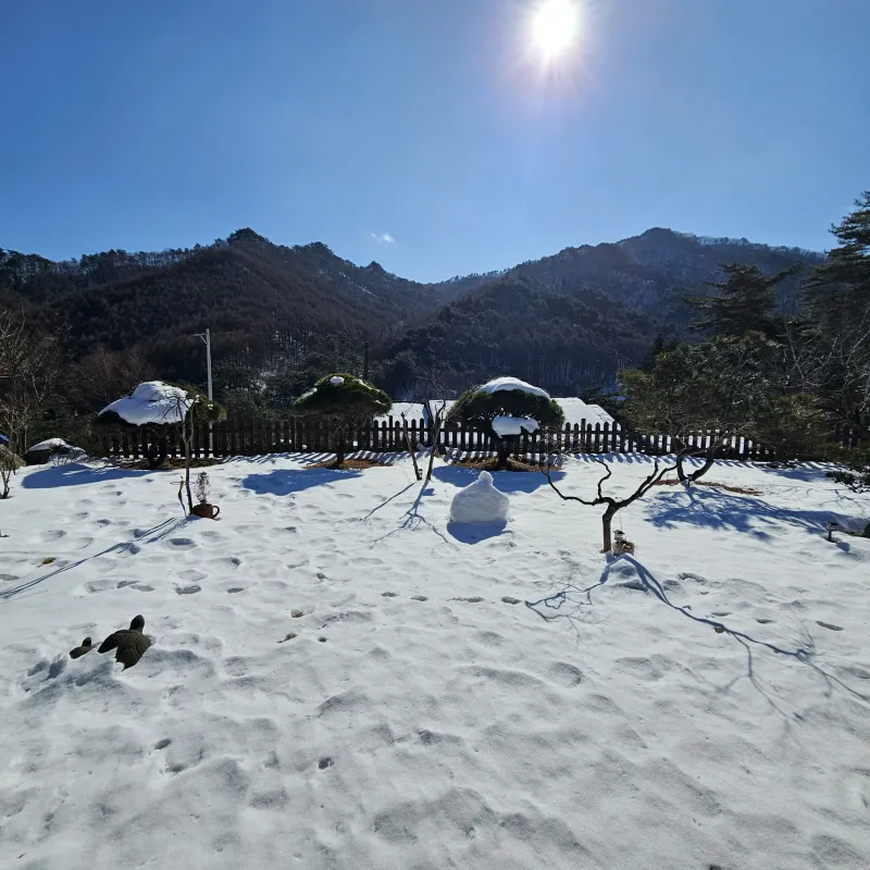 [Wonju] A restaurant with a private view in Sillim-myeon #Chiaksan #Gamaksan #private #attic #bonfire 20