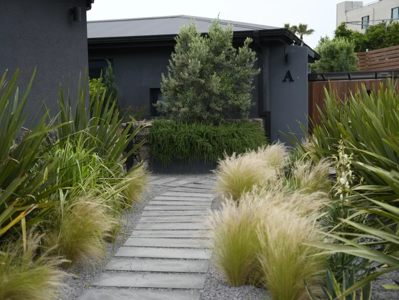 [Aewol, Jeju] Gueom-ri Beach Road, Jeju Stone Wall Emotional House, Pretty Garden Yard, Olle Trail 15
