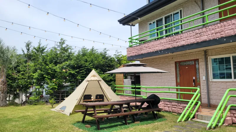 [Aewol, Jeju] Dog-friendly, Lawn yard, 15 pyeong usable area, Clean and pleasant, BBQ 36
