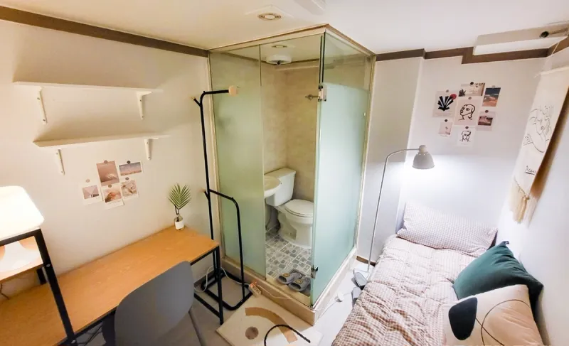 [Gwangjin, Seoul] A cozy room with a private bathroom near Gunja Station 2