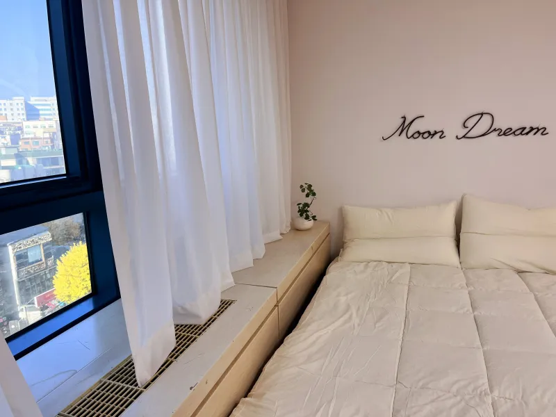 [Dongdaemun, Seoul] 1-minute walk from Hoegi Station! 5G+OTT commute/work from home, fully equipped studio. 7