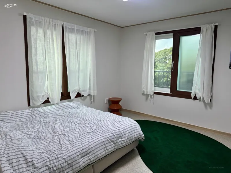 [Jocheon, Jeju] A quiet accommodation in Jeju with a three-room apartment and a duplex with a Hallasan view terrace. 6