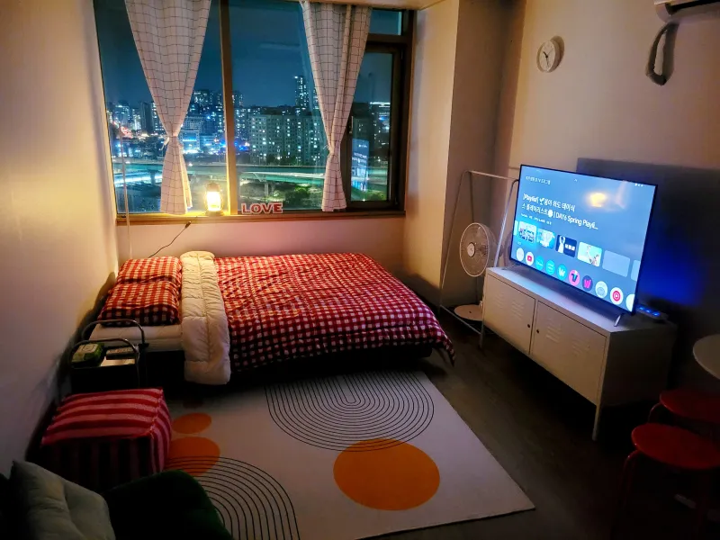 [Guro, Seoul] One Valley, a spacious, open-plan view apartment near Sindorim Station 4