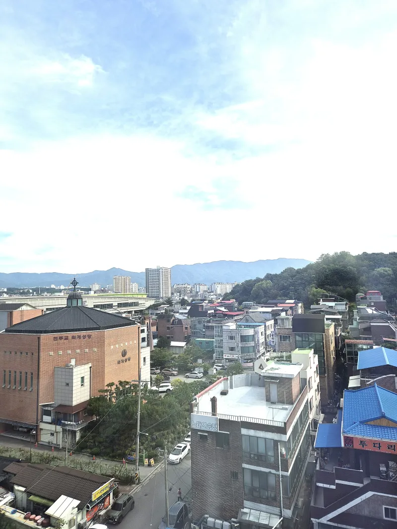 [Chuncheon] In front of bus terminal / 5 minutes from Namchuncheon Station / 3-person duplex 7