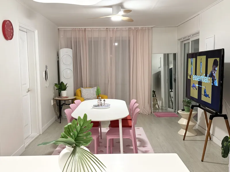 [Mapo, Seoul] Hapjeong Station Area/6 people/3 rooms/Fully furnished/Group 33