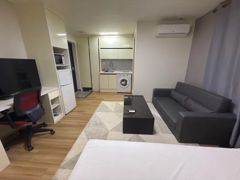 [Cheonan][Cheonan, South Chungcheong Province] Convenient one-room apartment 305 in a quiet residential area, a 10-minute walk from Cheonan Station/Terminal. 12