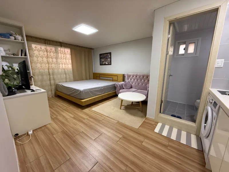 [Cheonan][Cheonan, South Chungcheong Province] Convenient one-room apartment 206 in a quiet residential area, a 10-minute walk from Cheonan Station/Terminal. 3