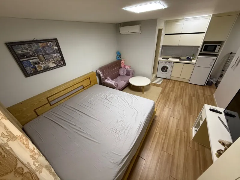 [Cheonan][Cheonan, South Chungcheong Province] Convenient one-room apartment 206 in a quiet residential area, a 10-minute walk from Cheonan Station/Terminal. 2