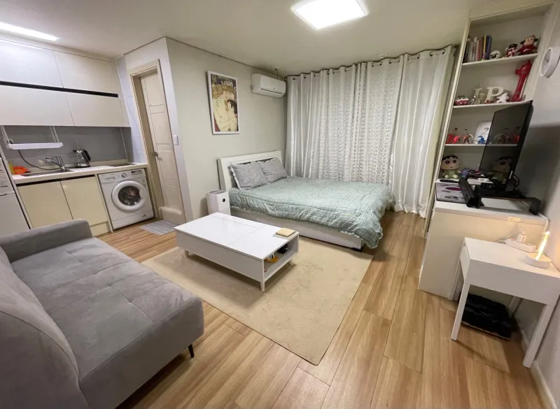 [Cheonan][Cheonan, South Chungcheong Province] Convenient one-room apartment 204 in a quiet residential area, 10 minutes walk from Cheonan Station/Terminal 5