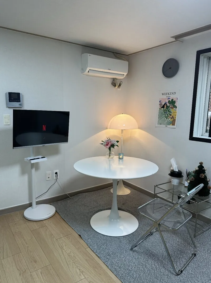 [Seodaemun, Seoul] Fully furnished studio apartment within walking distance of Myongji University and Jeungsan Station, with free parking on the second floor. 11