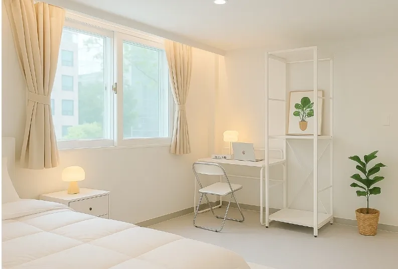 [Dongjak, Seoul] Women-only room 201, 1-minute walk from Sindaebang Samgeori Station 9