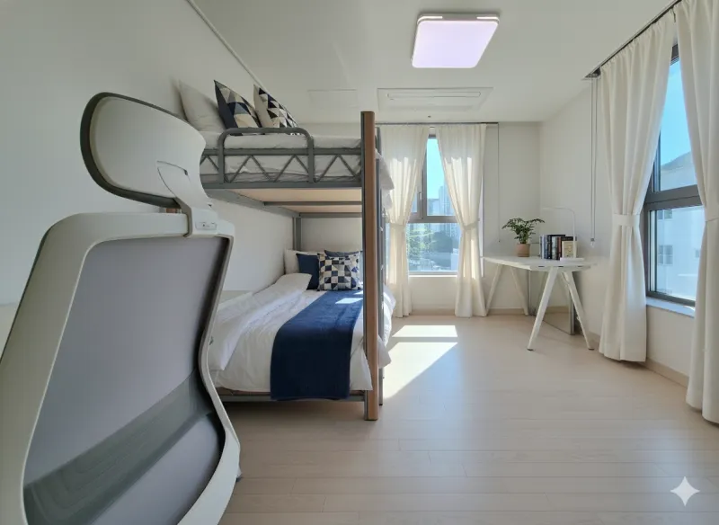 [Seo-gu, Busan] A women-only share house a 1-minute walk from Dongdaesin-dong Station. 3