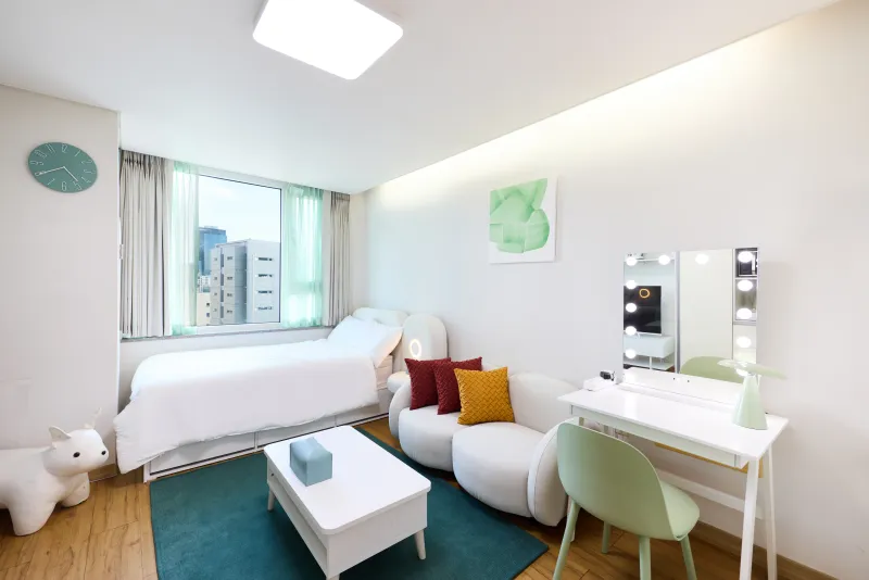 [Gangnam, Seoul] A beautiful one-room apartment right next to Bongeunsa Temple, 30 seconds from Samseong Central Station. 10