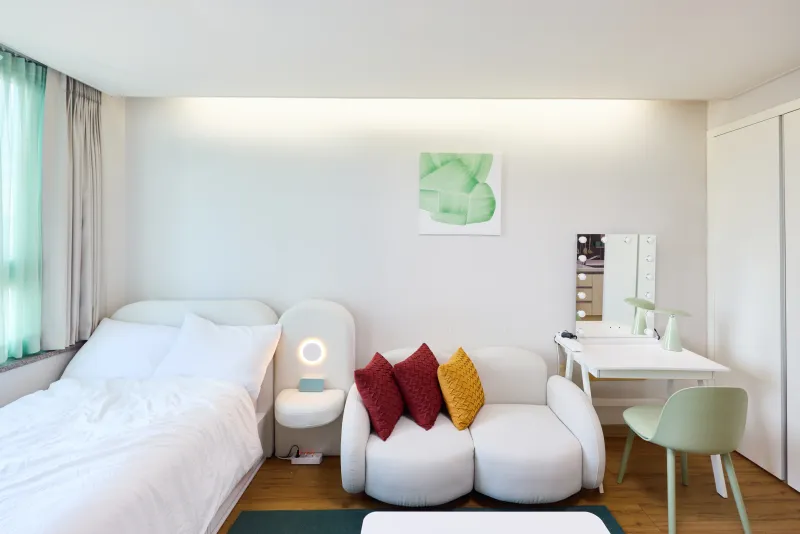 [Gangnam, Seoul] A beautiful one-room apartment right next to Bongeunsa Temple, 30 seconds from Samseong Central Station. 11