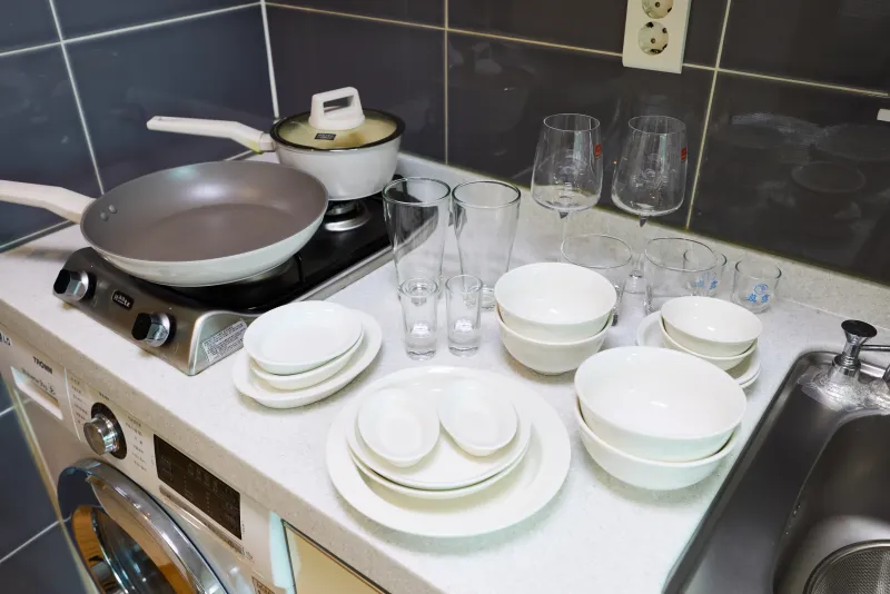 [Gangnam, Seoul] A beautiful one-room apartment right next to Bongeunsa Temple, 30 seconds from Samseong Central Station. 17