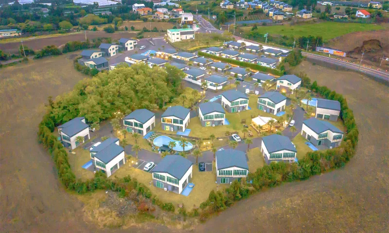 [제주 조천] 함덕해변5km_단층원룸전원주택+03/16~10/31 공용풀 7