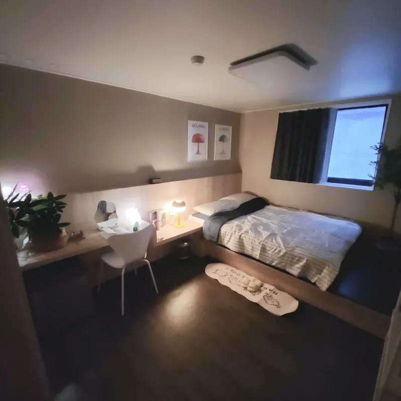 [Suwon][Suwon Paldal] Queen bed room 505, downtown Inje-dong, Suwon City Hall Station 6