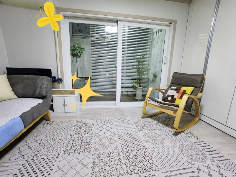 [Jeonju] Bus stop in front of apartment/E-Mart/Daiso/Lotte Department Store/Hanok Village (15 minutes away) 2