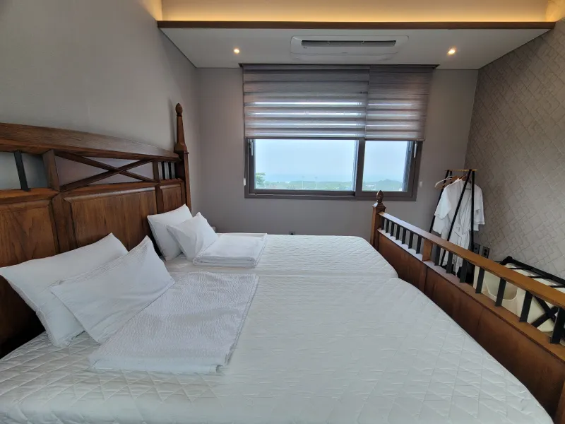[Aewol, Jeju] Ocean View Terrace Spa_2nd Floor Private Unit #Bonfire #BBQ #BabyProducts 3