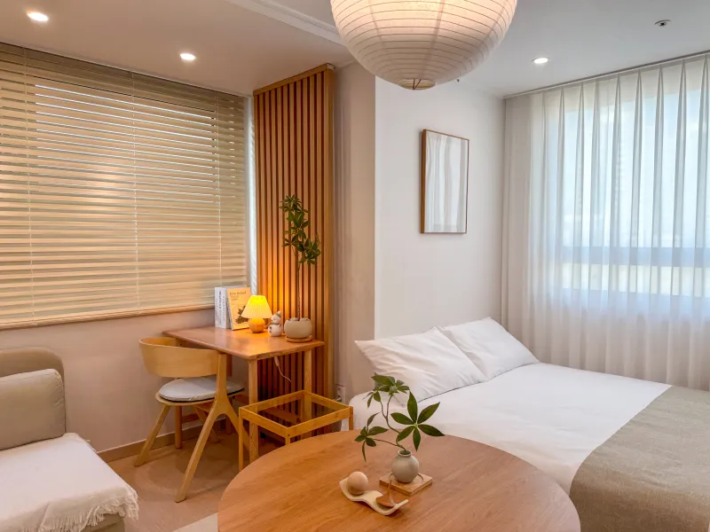 [Jongno, Seoul] 1 minute from Dongmyo Station, modern sky view, spacious studio on the 17th floor. 9