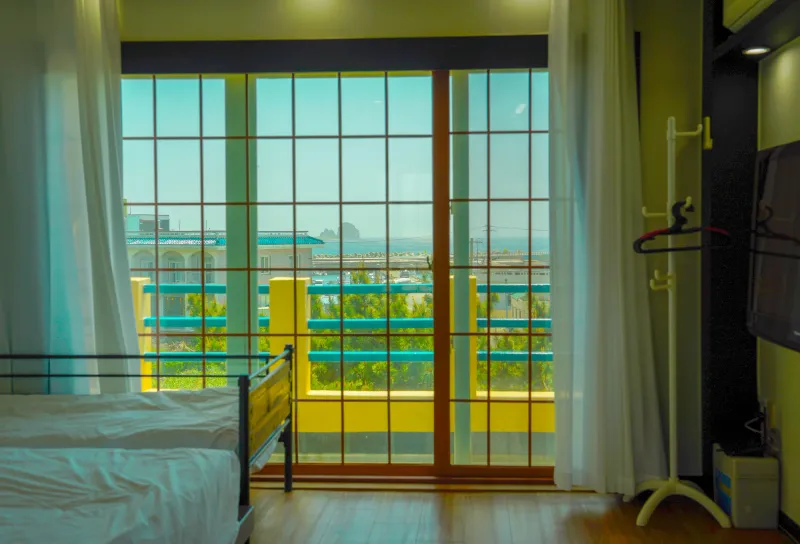 [Andeok, Seogwipo] A small room with a view of the sea near Sagye Coast 3