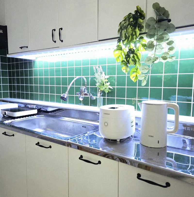 [Yongsan, Seoul] Cozy two-room apartment in Namsan Greenhouse, Haebangchon, Noksapyeong Station 15