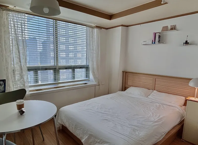 [Mapo, Seoul] #17thFloorHighRise #CityView #Cozy 9