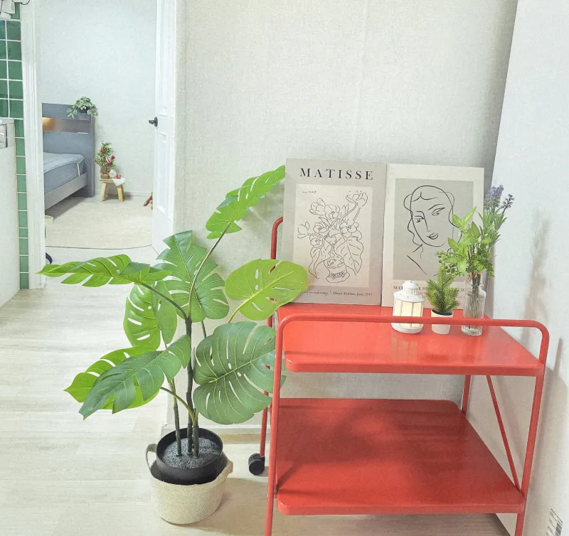 [Yongsan, Seoul] Cozy two-room apartment in Namsan Greenhouse, Haebangchon, Noksapyeong Station 18
