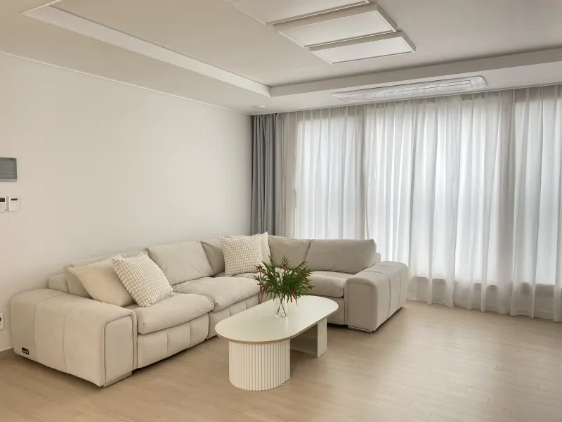 [Aewol, Jeju] Newly built top floor ocean view 3-room + duplex terrace 10