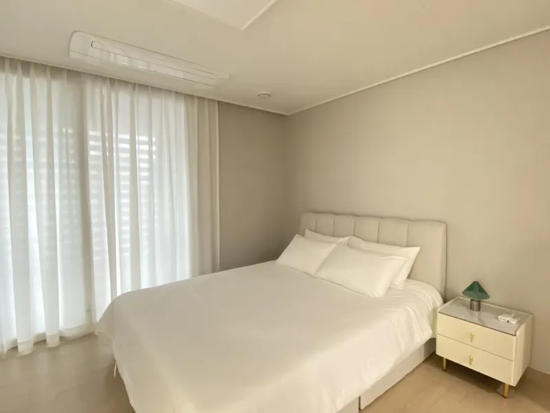 [Aewol, Jeju] Newly built top floor ocean view 3-room + duplex terrace 2