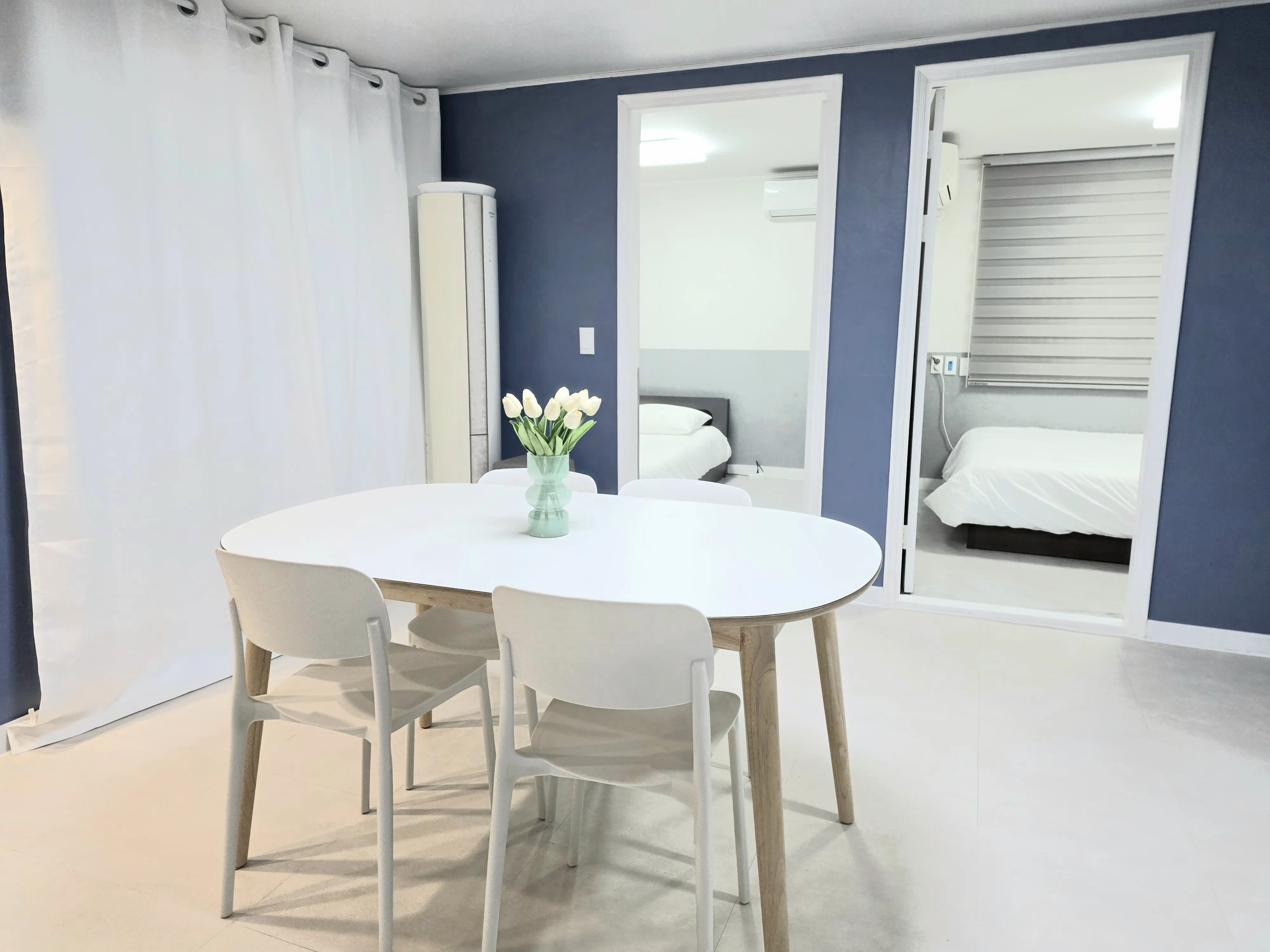 Two-Bedroom in Ansan, Gyeonggi — 56m², sleeps 6, 1 bath