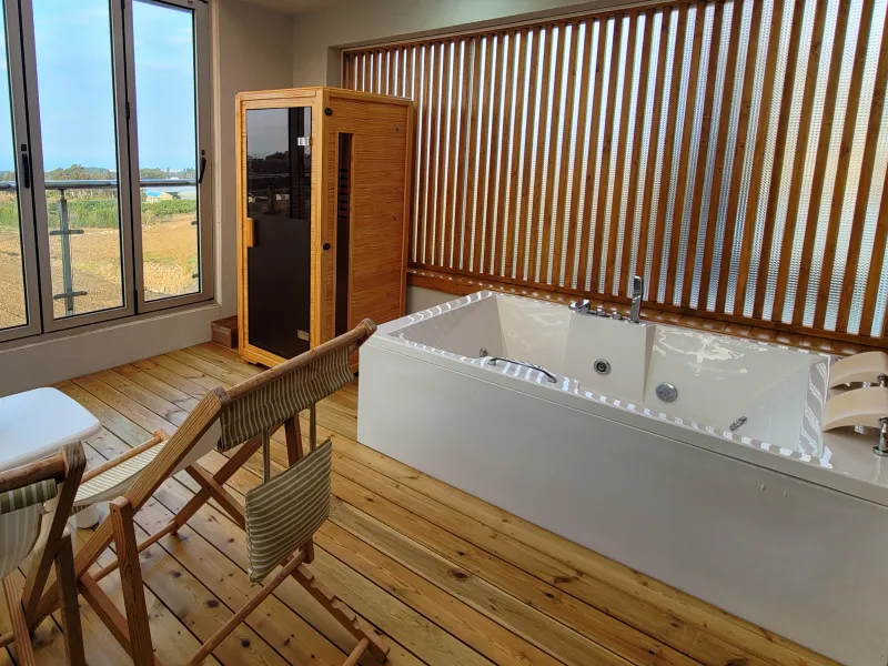 [Aewol, Jeju] Ocean View Terrace Spa_2nd Floor Private Unit #Bonfire #BBQ #BabyProducts 12