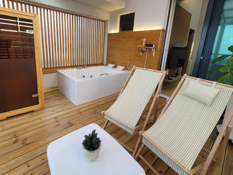 [Aewol, Jeju] Ocean View Terrace Spa_2nd Floor Private Unit #Bonfire #BBQ #BabyProducts 13
