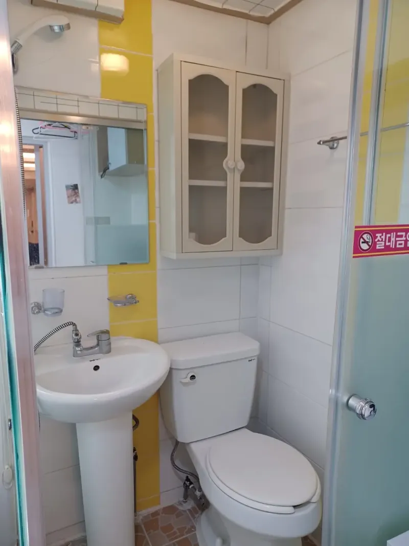 [Seocho, Seoul][Gangnam] Overwhelming Location! 3 minutes from the station, large windows, private bathroom (43 sq ft). 3