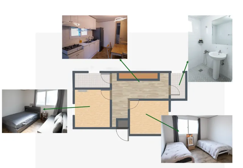 [Eunpyeong, Seoul] Korean Traditional Props/Quiet Accommodation/Up to 6 People/Spacious Space 20