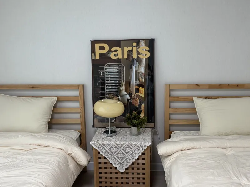 [Cheongju] Biha-dong Healing Two-Room Apartment for 3 People 3