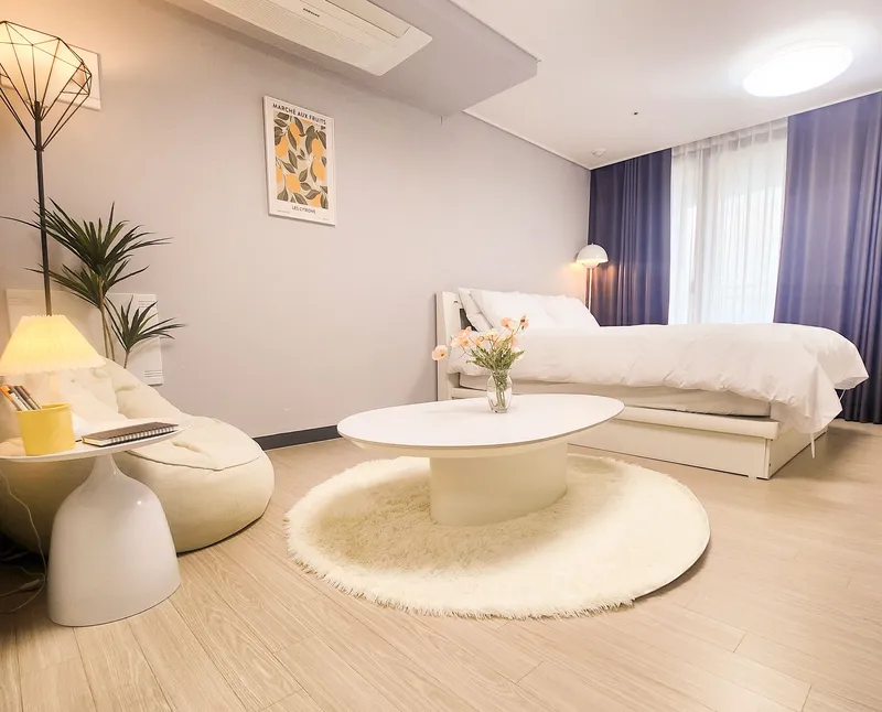 [Yeosu] Ocean View Terrace Free Parking 10 minutes from tourist attractions Quiet accommodation Netflix 3