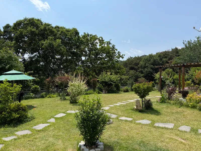 [Miryang] 140 pyeong wide independent yard in Mountain View, all fenced detached house #Dogs allowed 20