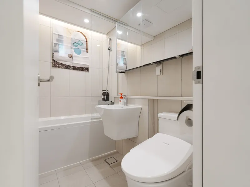 [Gangdong, Seoul] 2F 3 rooms for 5 people, 4 beds, 2 bathrooms, full option 7