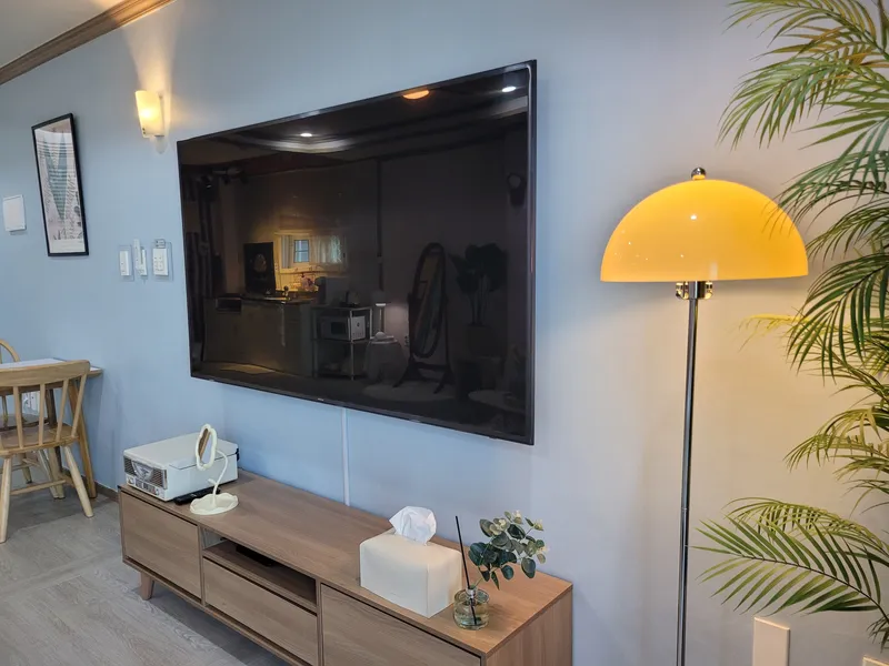 [제주 애월] 가성비 감성숙소,75인치TV,실평수15평,테라스,잔디마당 23