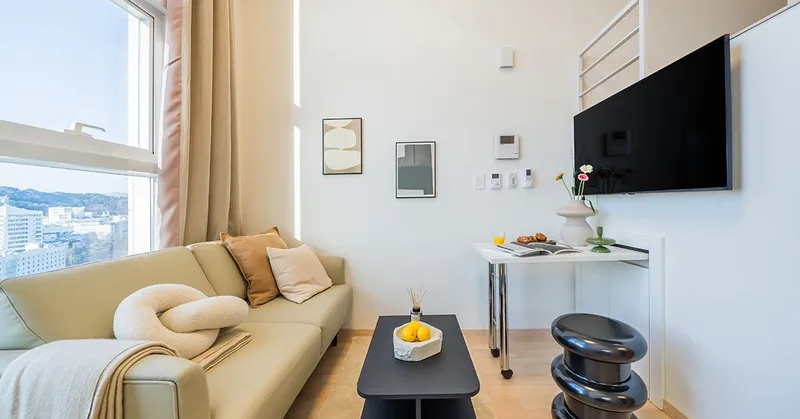 [Dongdaemun, Seoul] Fully furnished duplex officetel in the vicinity of Hoegi Station on Line 1 3
