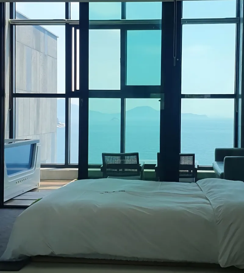 [Geoje] Geoje, Gyeongsangnam-do: A duplex with an ocean view #GeojeGyo Bridge 2