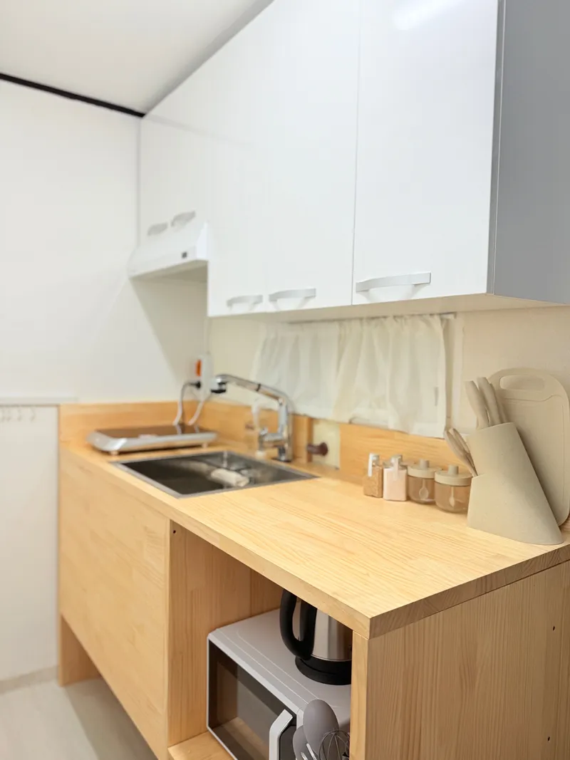 [Guro, Seoul] Fully furnished studio apartment 10 minutes from Gaebong Station 18