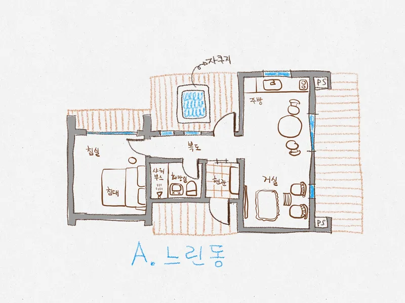[Gujwa, Jeju] A Slow Dong_Jacuzzi Accommodation_ Stone Wall Field Wall Quiet Village View/Independent House/Breakfast 5