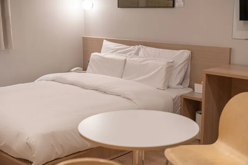 [Cheonan] 5 min walk from Dujeong Station #Near the food alley #Standard room #Parking #Non-smoking 17
