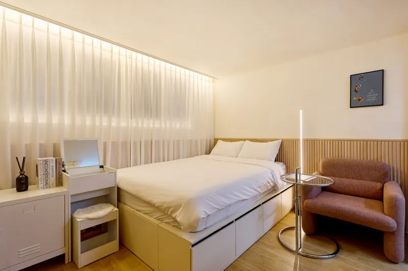 [Songpa, Seoul] Fully furnished studio apartment, 10 minutes walk from Samjeon Station (Line 9) and Seokchon Gobun Station in Samjeon-dong 2