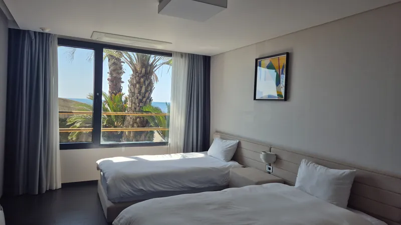 [Seongsan, Seogwipo] Ocean Gallery Premier House ☆ Panoramic ocean view in 1 second when you open your eyes ☆ 50 pyeong. 3 rooms 6